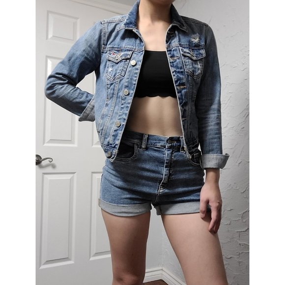 Coats | Hollister Womens Jean Jacket Xs 